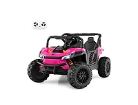 Hongge 12V Kids Ride on Truck Off-Road Utv with Parental Remote and Lights