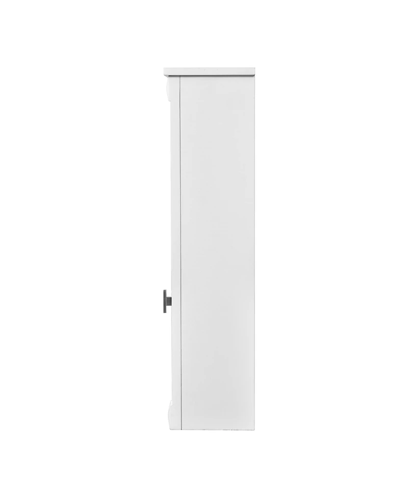 Midola Bathroom Wall Cabinet with Mirror, Wall Mounted Medicine Cabinet with 5 Shelves, Mirrored Door Over Toilet Storage Cabinet