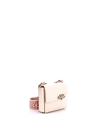 Pre-Owned HERMES Mini Verrou Bag Chevre Mysore and Canvas