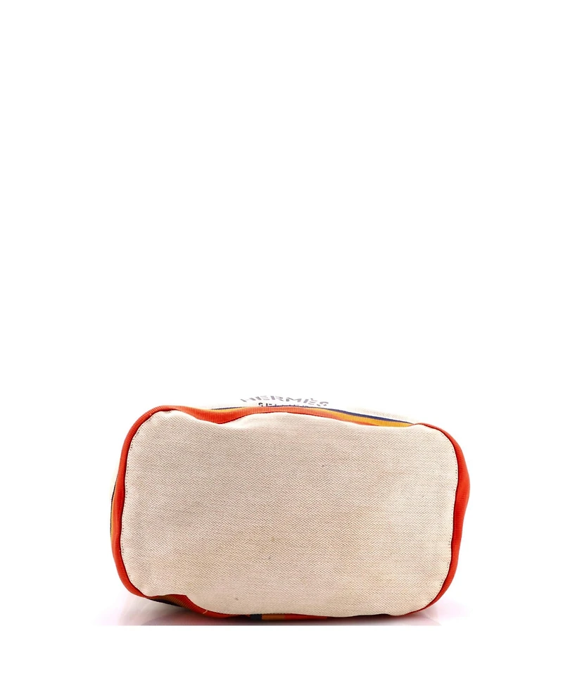 Pre-Owned HERMES Cavalier Sling Bag Toile and Nylon