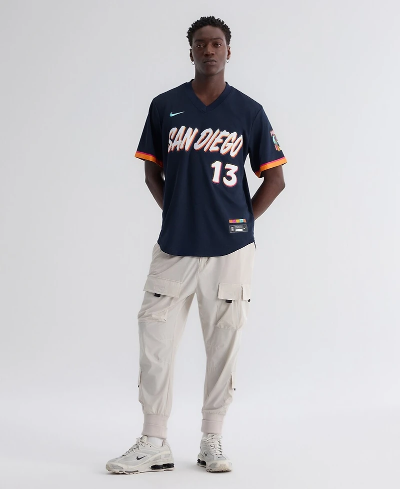 Nike Men's Manny Machado Black San Diego Padres 2026 City Connect Stadium Jersey