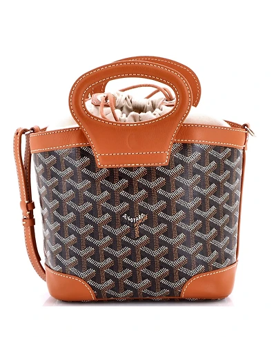 Pre-Owned Goyard Mini Beluga Bag Coated Canvas