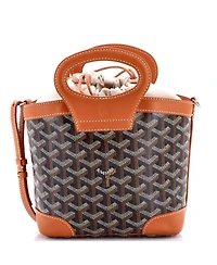 Pre-Owned Goyard Mini Beluga Bag Coated Canvas