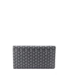 Pre-Owned Goyard Mm Monte Carlo Clutch Coated Canvas