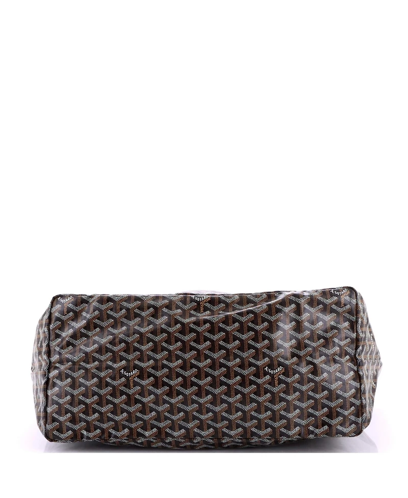 Pre-Owned Goyard Gm Saint Louis Tote Printed Coated Canvas