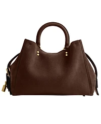 Coach Suede Rogue Medium Satchel Handbag