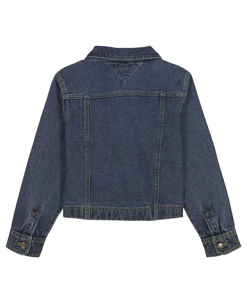 Tommy Hilfiger Girls' 7-16 Long-Sleeve Jean Jacket
