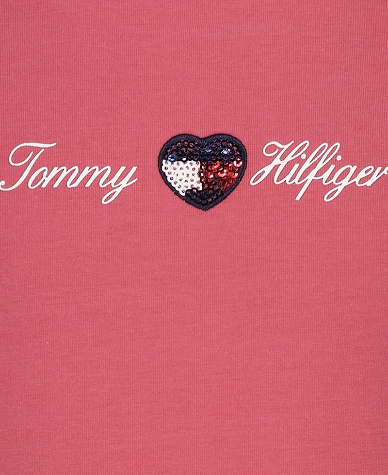 Tommy Hilfiger Girls' 7-16 Short-Sleeve Dress