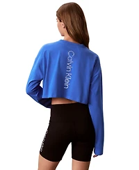 Calvin Klein Performance Women's Commuter Relaxed Cropped T-Shirt