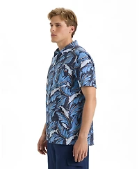 Salt Life Men's Palm Promenade Woven Shirt