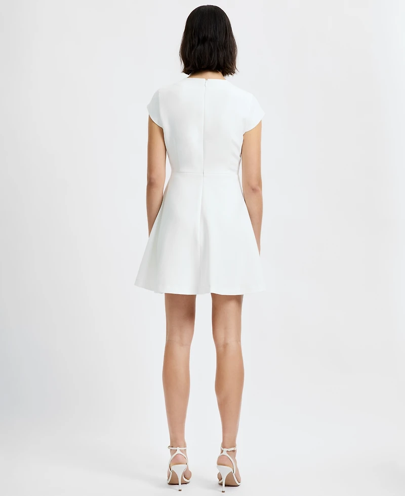 French Connection Women's Whisper Cap-Sleeve Mini Dress