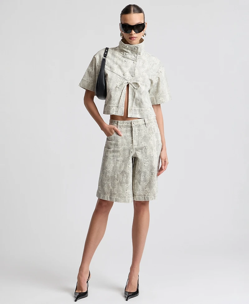 Avec Les Filles Women's Long Board Shorts