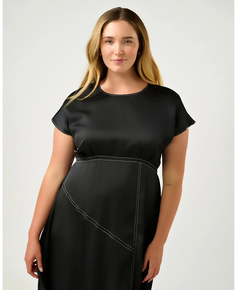 Estelle Women's Josephine Contrast Stitch Dress