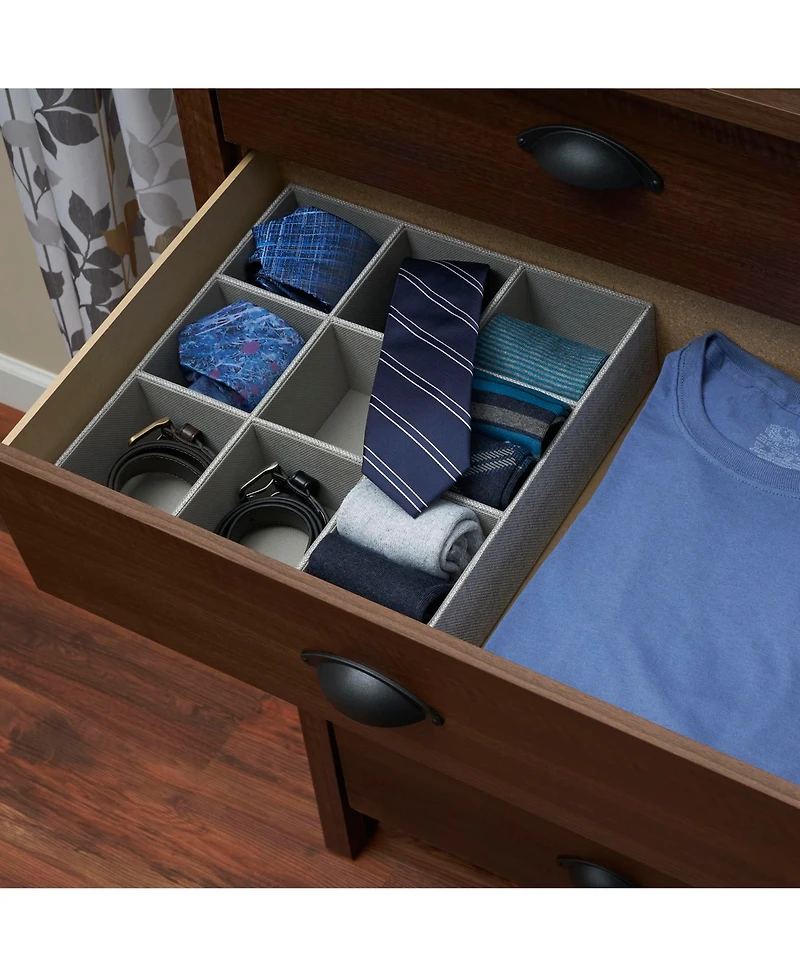 Household Essentials Drawer Organizer Tray, 9 Square Compartment
