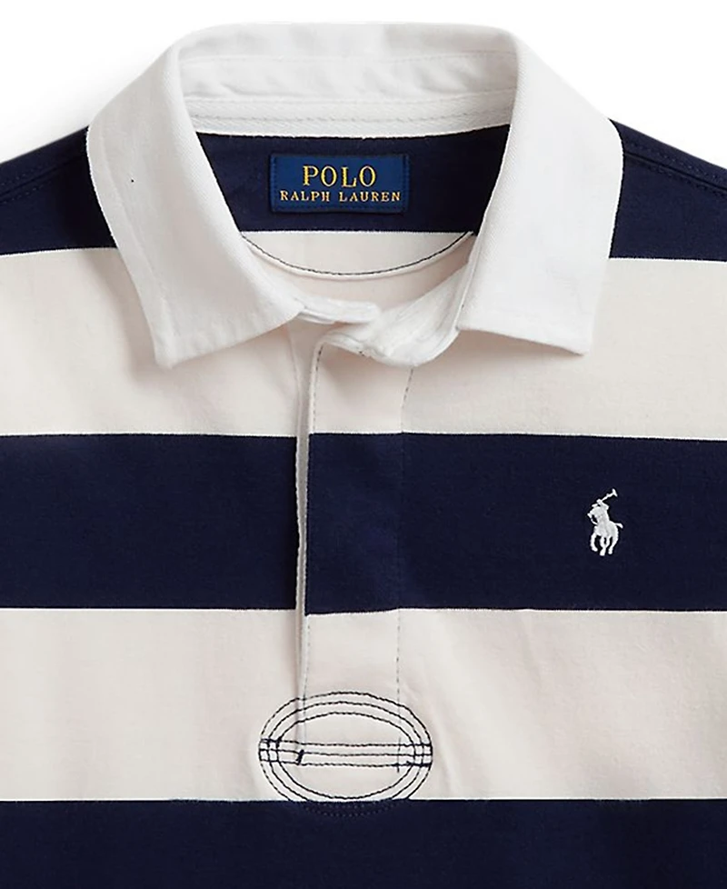 Polo Ralph Lauren Boys' 2T-7 Iconic Long-Sleeve Rugby Shirt