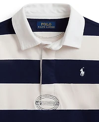 Polo Ralph Lauren Boys' 2T-7 Iconic Long-Sleeve Rugby Shirt