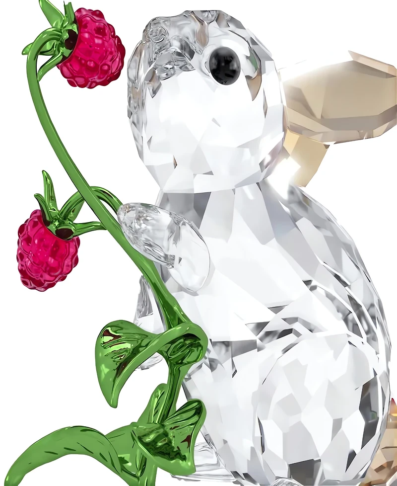 Swarovski Idyllia Rabbit and Raspberries Crystal Figurine