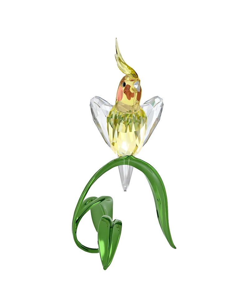 Swarovski Idyllia Cockatiel Crystal Figurine