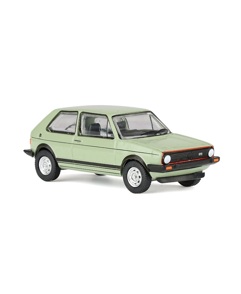 Greenlight 1/64 1979 Vw Golf Gti, Inari Silver Metallic, Club Vee-Dub Series 16