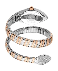 Just Cavalli Women's Vetra Quartz Two Tone Stainless Steel Bracelet Watch