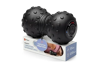 LifePro Vibrating Massage Ball - 4-Speed Peanut Massager for Deep Tissue Therapy, Mobility & Muscle Recovery