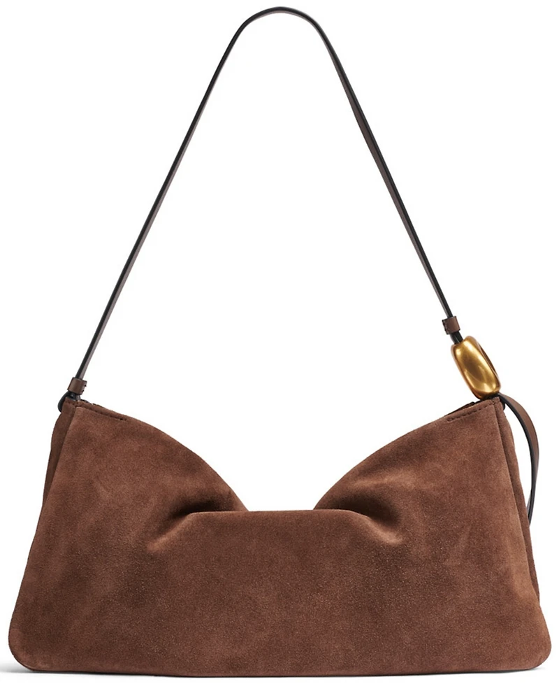 Donna Karan New York Leather Large Shoulder Handbag