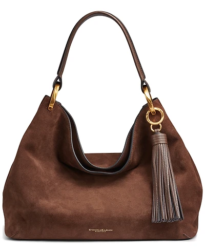 Donna Karan New York Glenwood Leather Extra-Large Shoulder Handbag