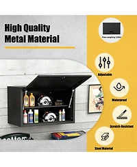Viyet Heavy-Duty Wall-Mounted Tool Cabinet