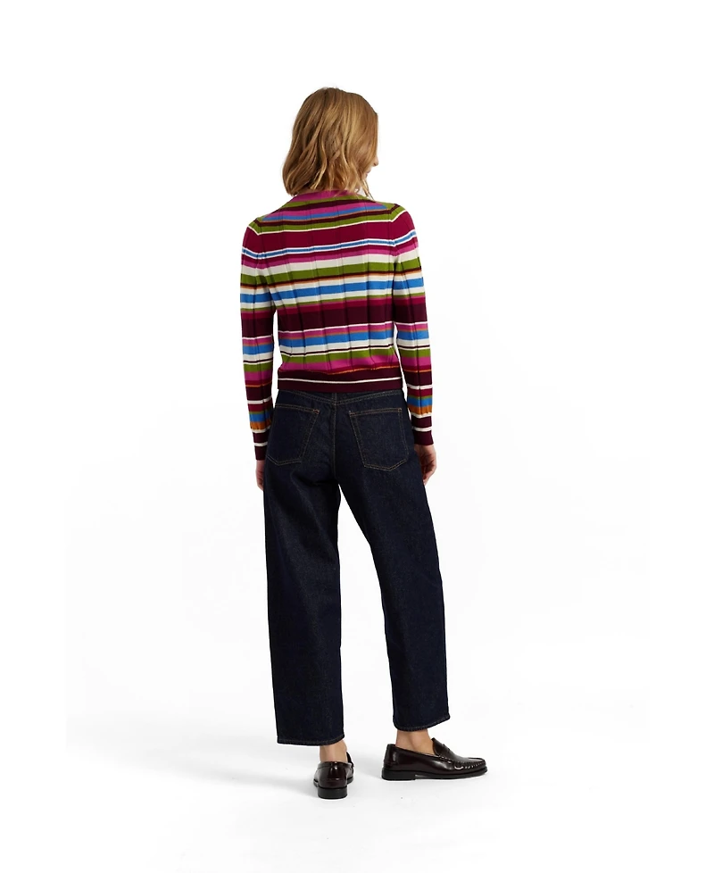 Chinti & Parker Women's and Merino Stripe Sweater