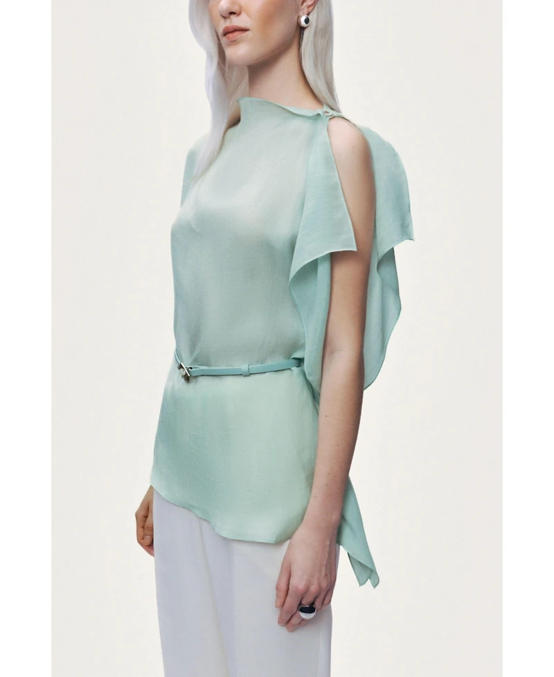 Nocturne Women's Sleeveless Woven Blouse