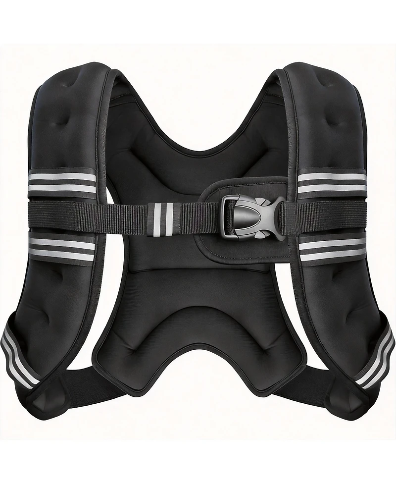 Aofar Weighted Vest Reflective Adjustable Running Strength