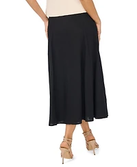 CeCe Women's Belted Midi Skirt