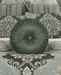 J Queen New York Alina Round Decorative Pillow, 15" Round