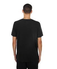 New Era Men's Black York Knicks Script T-Shirt