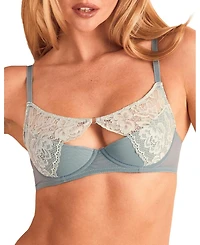 Avella Women's Unlined Balconette Bra