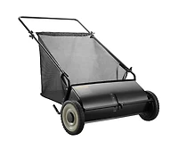 Sugift 26 in Push Lawn Sweeper with 2.6 cu ft Leaf and Grass Collector