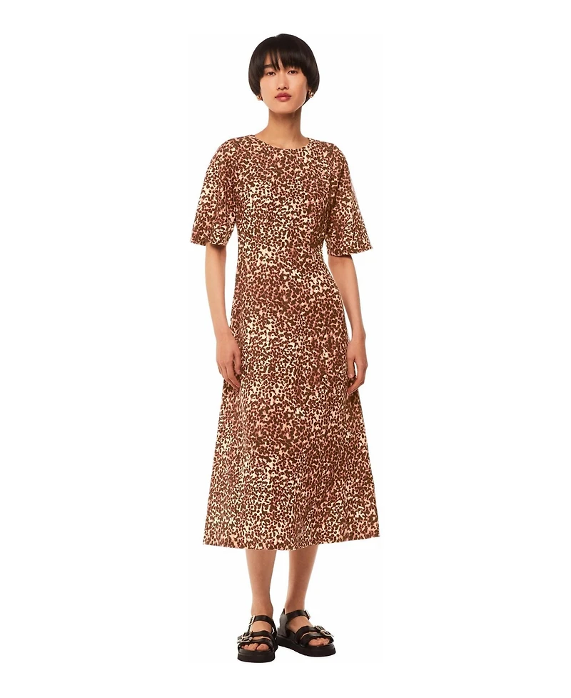 Whistles Women's Marble Spot Veda Dress