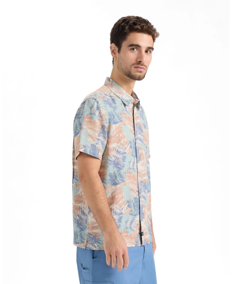 Salt Life Men's On Another Holiday Short Sleeve Woven Shirt