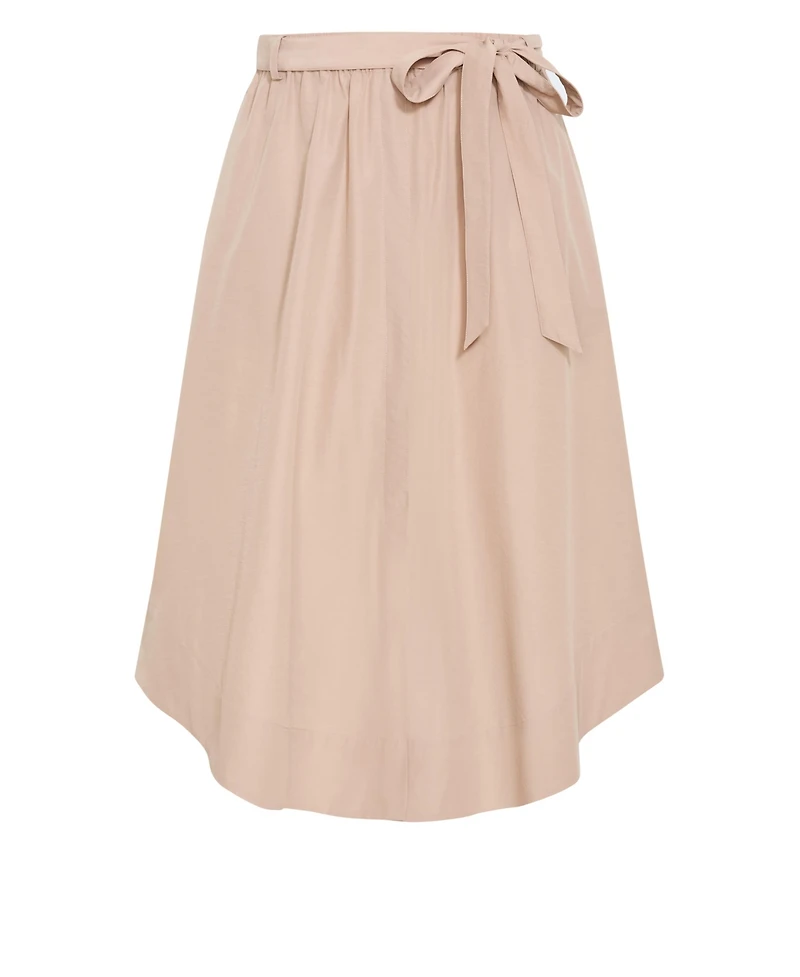 City Chic Women's Plus Ally Midi Skirt
