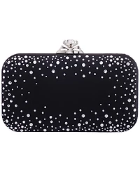 Nina Scatter Crystal Minaudiere Mini Handbag