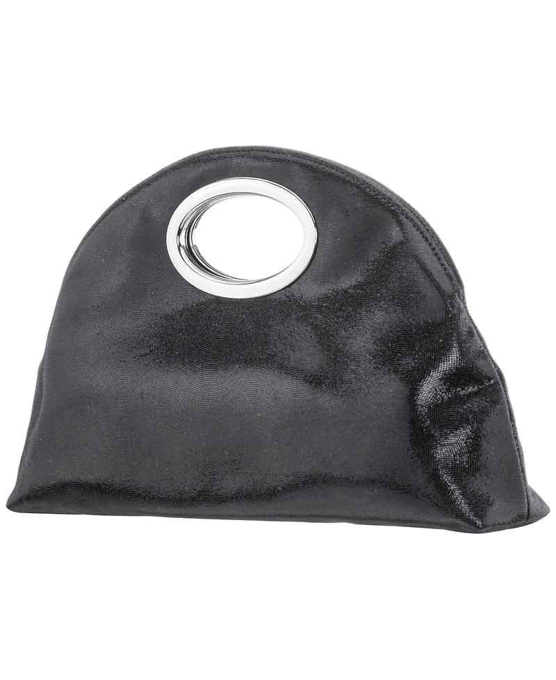 Nina Cut Out Handle Medium Clutch Handbag