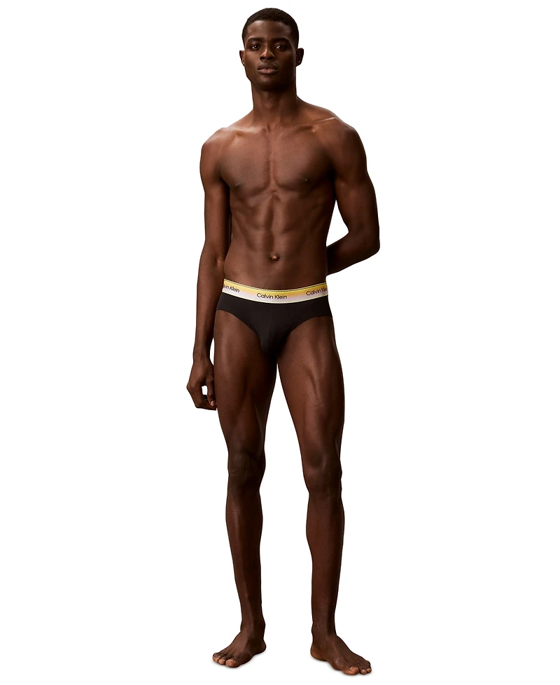 Calvin Klein Men's 1-Pack Pride Cotton Classics Hip Brief Underwear
