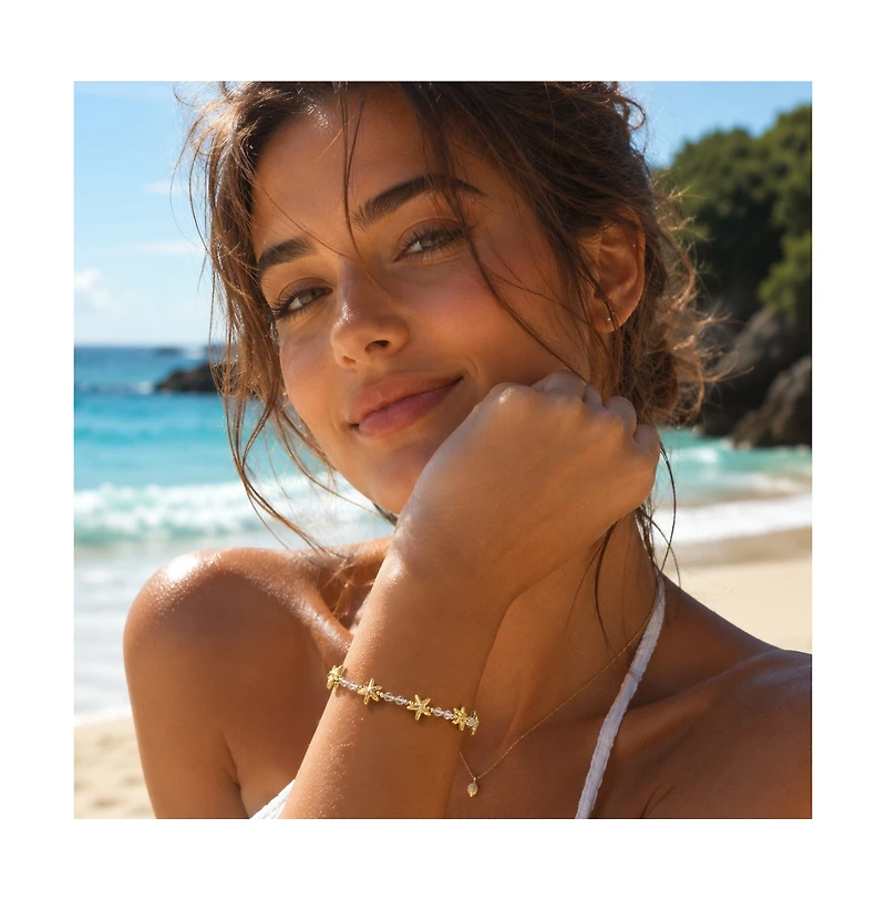 Dloria Seaside Starfish Beaded Bracelet