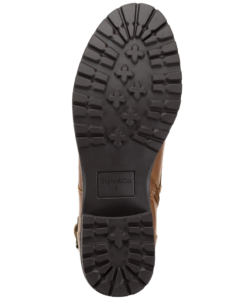 Style & Co Women's Zoeyy Full-Zip Booties, Macy's Exclusive