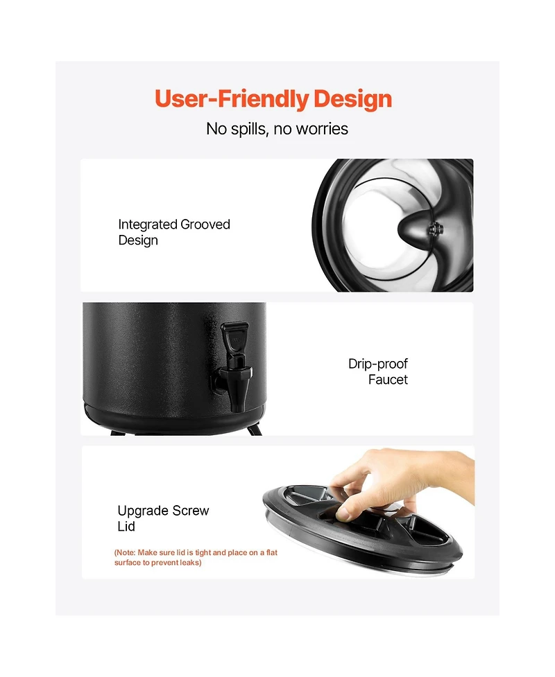 Cozito Insulated Beverage Dispenser