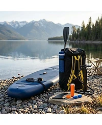 Sevorley 10 ft Inflatable Stand Up Paddle Board with Removable Fin and Backpack