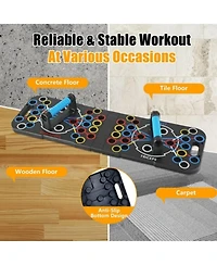Sevorley Multifunctional Foldable Push Up Board Home Strength Training