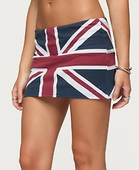 Edikted Women's Uk Lover Mini Skort
