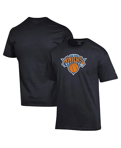 Champion Men's Black New York Knicks T-Shirt
