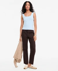 On 34th Women's Pointelle Rib Scoop-Neck Layering Tank, Macy's Exclusive